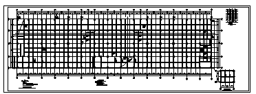 某二层框架结构影院地下车库改造加固施工cad图_影院地下车库施工-图二