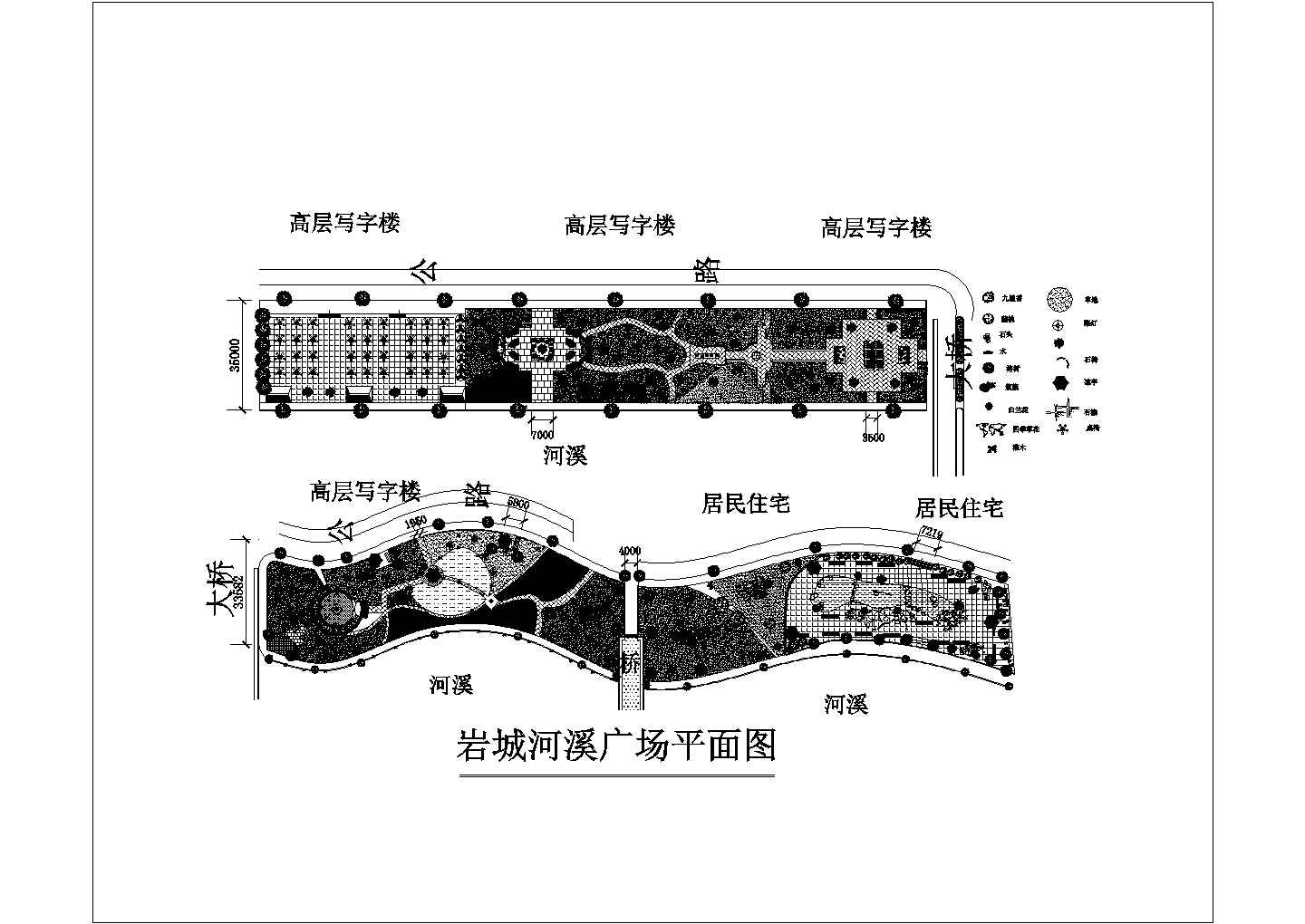 河岸全套景观设计CAD图