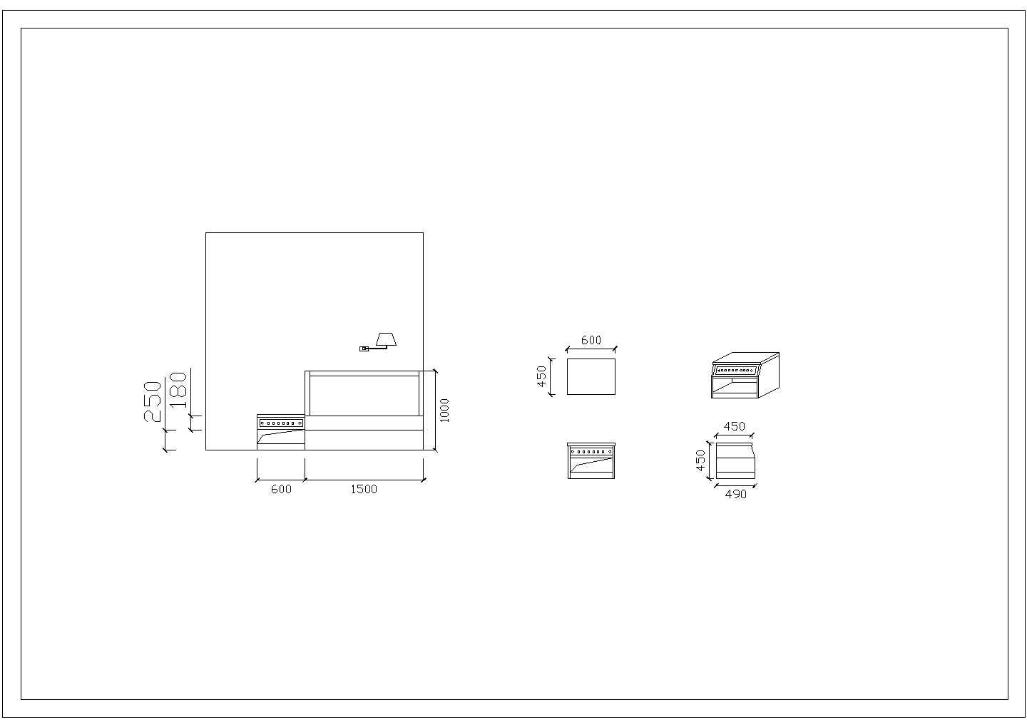【南京】某地宾馆标准住宅套房全套施工设计cad图纸
