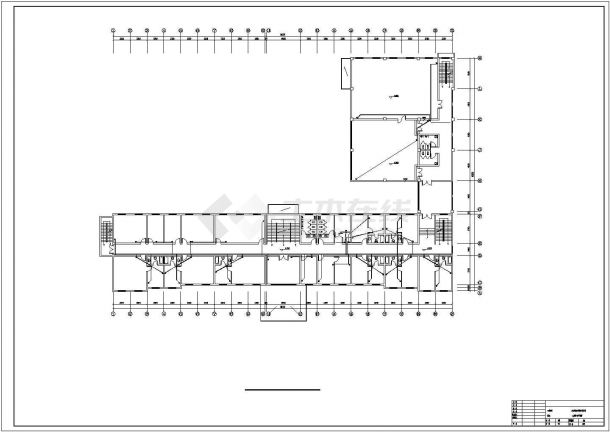 某五层办公楼弱电系统设计CAD施工图-图二