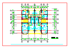 某5层私宅建筑设计施工CAD全图-图一