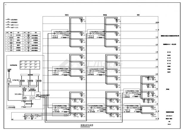 某小区工程结构系统图CAD参考详图-图二