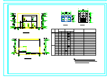 砖混结构城市环卫班点及公厕建施设计CAD图【含设计说明 营造做法表】_图1