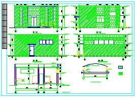 单层89平米砌体结构市区公厕建施图【含建筑设计说明】_图1
