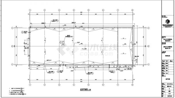 机场非民航建筑设施及附属工程图纸建筑-图二