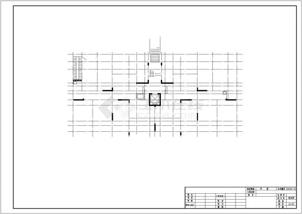 11层河南公寓楼建筑安装工程建筑设计CAD施工图-图二