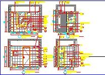 公寓居住样板房CAD基础参考图_图1