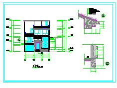 农村自建房建筑设计施工CAD全图-图二