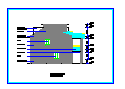 农村异型住宅建筑设计cad施工图纸-图二