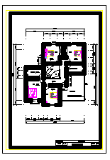 某三层半别墅建筑施工结构施工设计图_图1