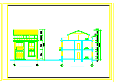 某别墅建筑结构设计施工方案图-图二