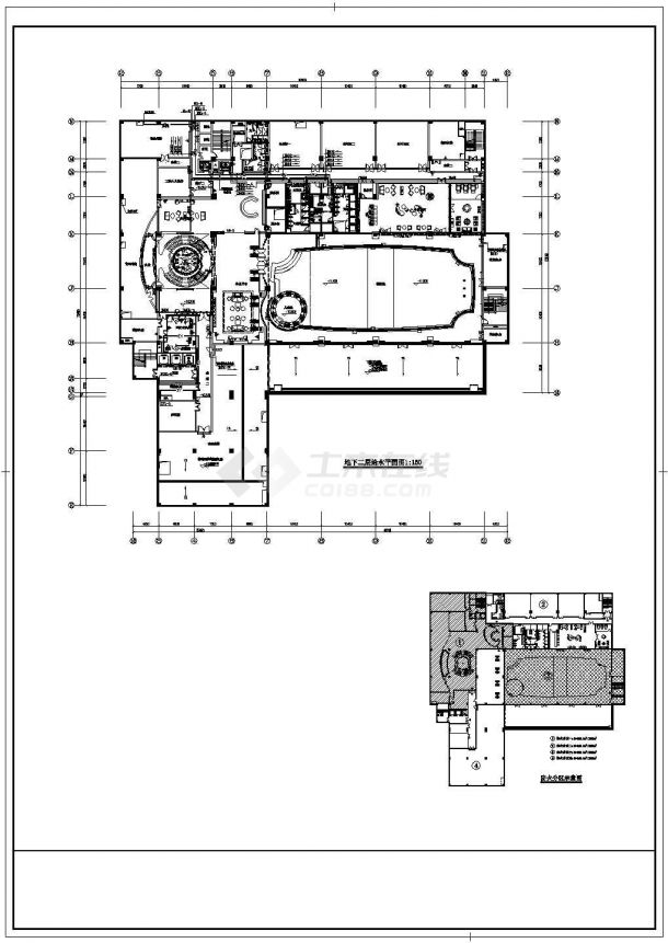 [江苏]五层公寓楼给排水消防施工图（同层排水 直饮水系统）-图二
