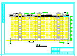 经济适用房建筑设计CAD图纸_图1