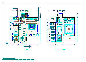 别墅装修CAD设计图-图二