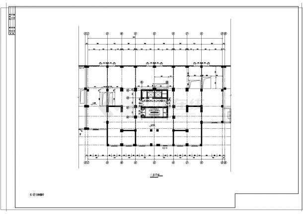 十八层单身公寓楼建筑设计CAD方案图（含跃层平面设计）-图一