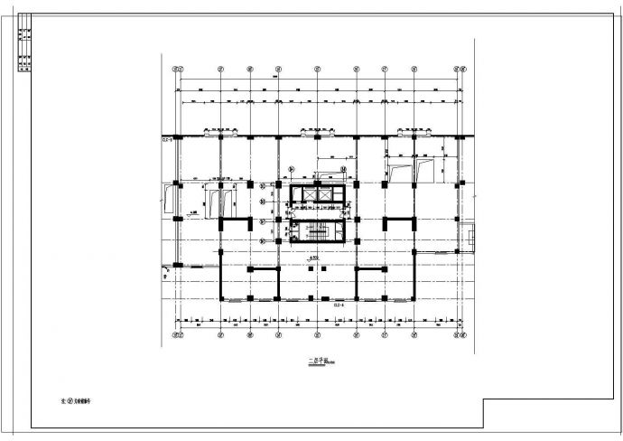 十八层单身公寓楼建筑设计CAD方案图（含跃层平面设计）_图1