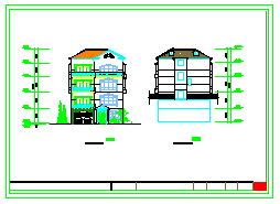 多层别墅建筑设计方案施工图-图二