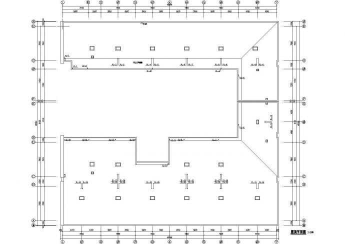 六层公寓给排水CAD设计图纸_图1