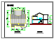 两层独立别墅cad建筑设计施工图_图1