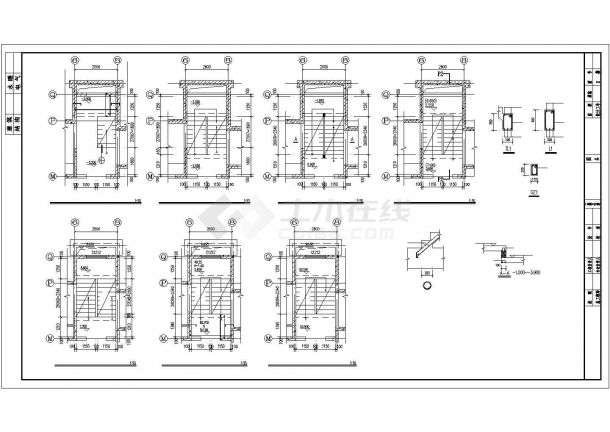 某18层高层住宅楼建筑设计施工CAD图纸-图一