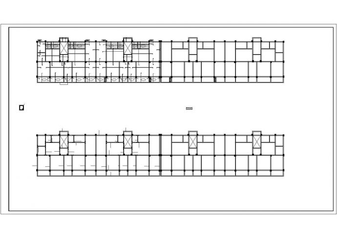 某7层框架住宅楼建筑设计施工CAD图纸_图1