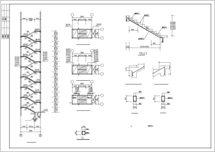 某11层框架剪力墙小高层住宅建筑设计施工CAD图纸_图1