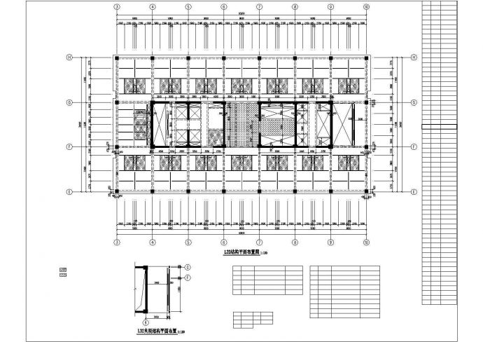 南京市某53层钢骨混凝土框筒结构超高层豪华大酒店全套设计CAD图纸_图1