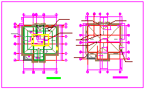 别墅建筑设计方案图纸CAD图纸-图一