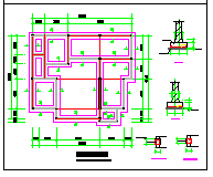 两层豪华别墅建筑结构设计施工图_图1