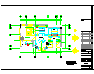 两层别墅装修cad设计施工图（东南亚风格)_图1