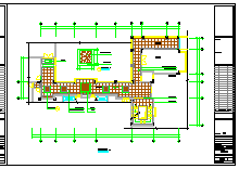 几套别墅装修设计CAD施工图-图二