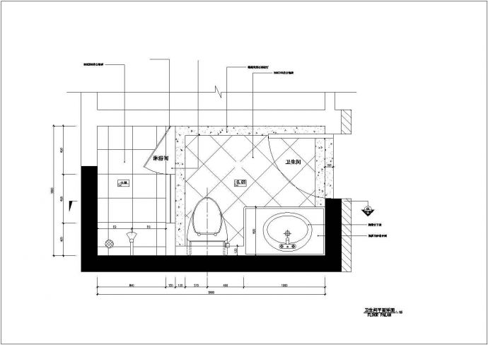 经典中式风格住宅楼全套装修施工设计cad图（含地面电气图）_图1