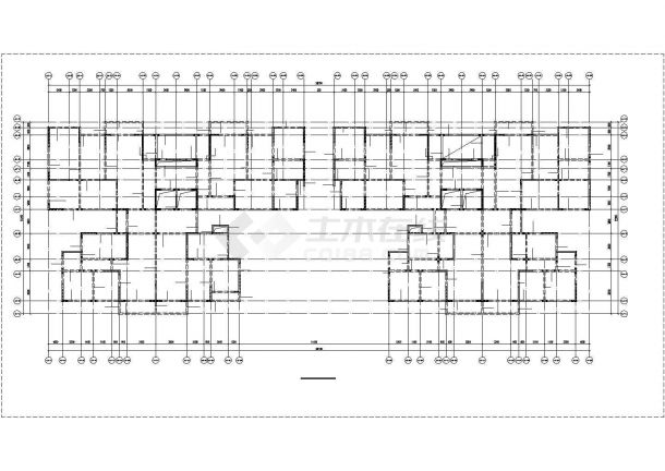 遵义市见北路某27层框支剪力墙结构住宅楼全套结构设计CAD图纸-图一