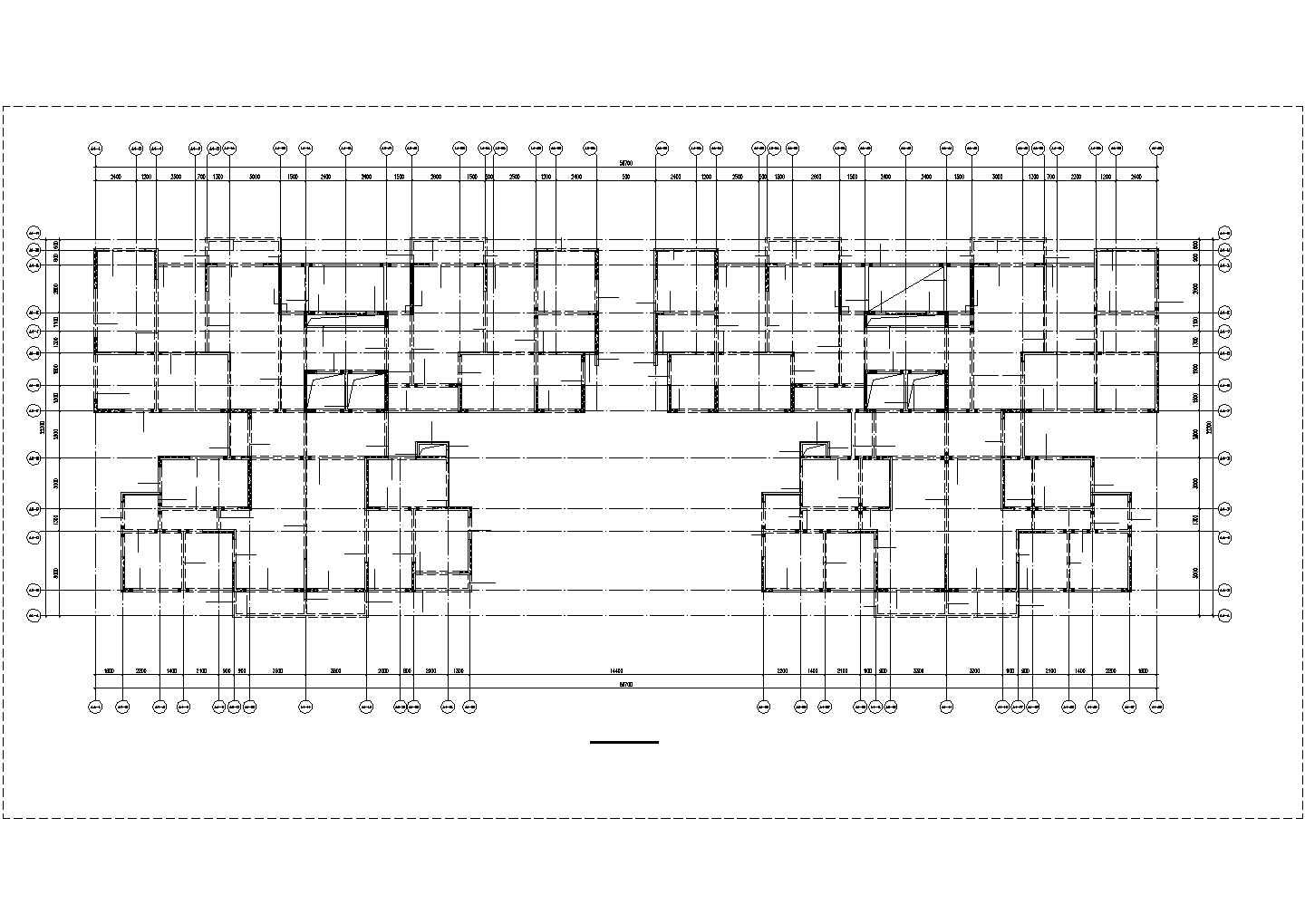 遵义市见北路某27层框支剪力墙结构住宅楼全套结构设计CAD图纸