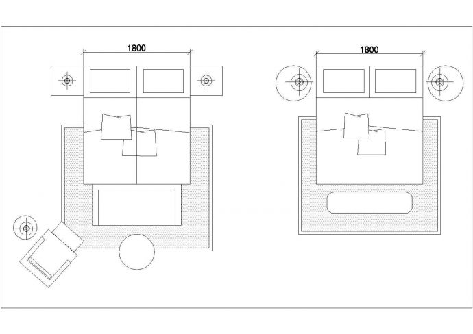 家具平面模块室内装修CAD图_图1