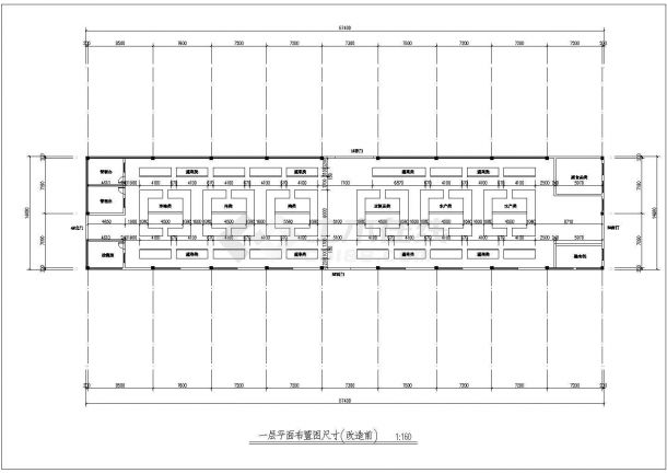 社区活动室、农贸市场、法治宣传教室、联勤警务室、城镇会客厅建筑设计CAD图-图二