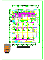 石家庄银座大厦商场整套空调cad施工设计方案图_图1