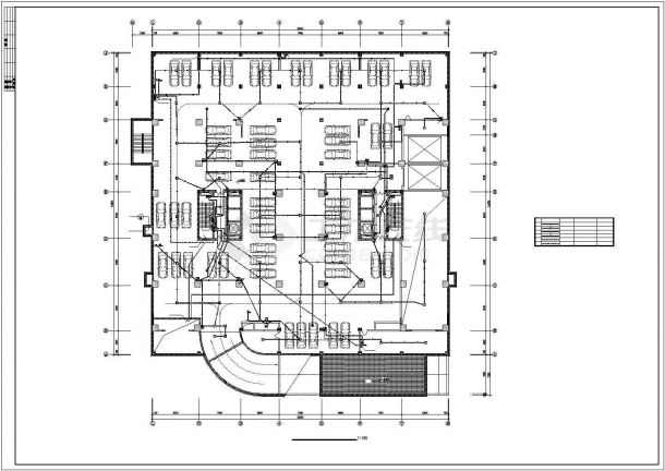 某地29层宿舍及公寓全套电气cad施工cad图（含标准层，非标准层平面图）-图一