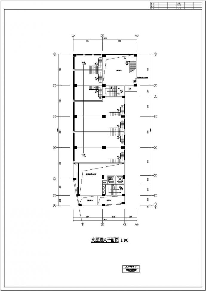某高层综合楼通风及防排烟系统设计cad施工图（含设计说明，31张图）_图1