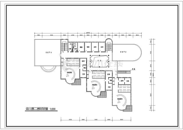 某地区六班幼儿园建筑设计施工图