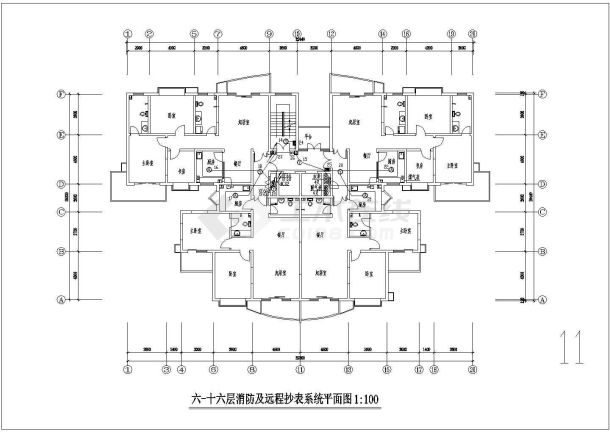 值得下载的某高层建筑消防电气设计图-图二