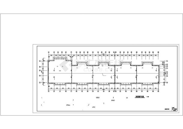 连云港小区住宅楼电气建筑施工设计方案图-图一