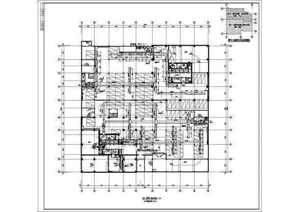 [内蒙古]高层综合楼空调采暖通风排烟系统设计施工图-图二