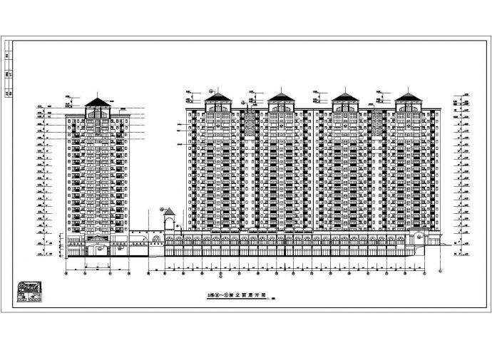 南方某高层框架结构住宅楼设计cad详细建筑施工图_图1