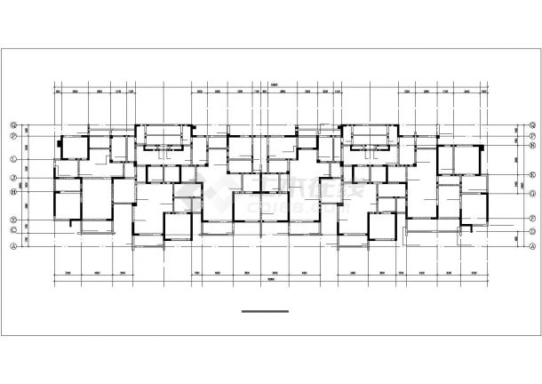 南京市南开路某小区21层剪力墙结构住宅楼全套结构设计CAD图纸-图一