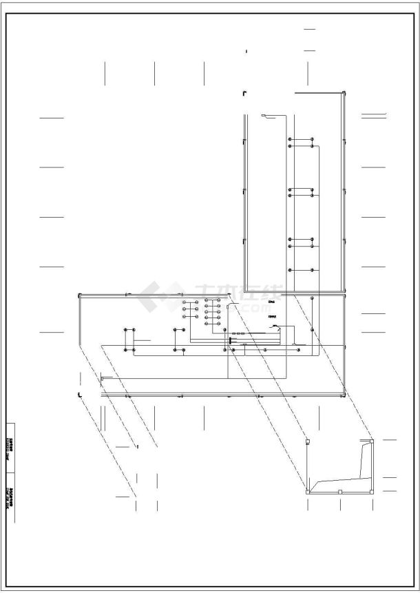 江苏公寓式酒店强弱电设计施工图（商铺 客房）-图一