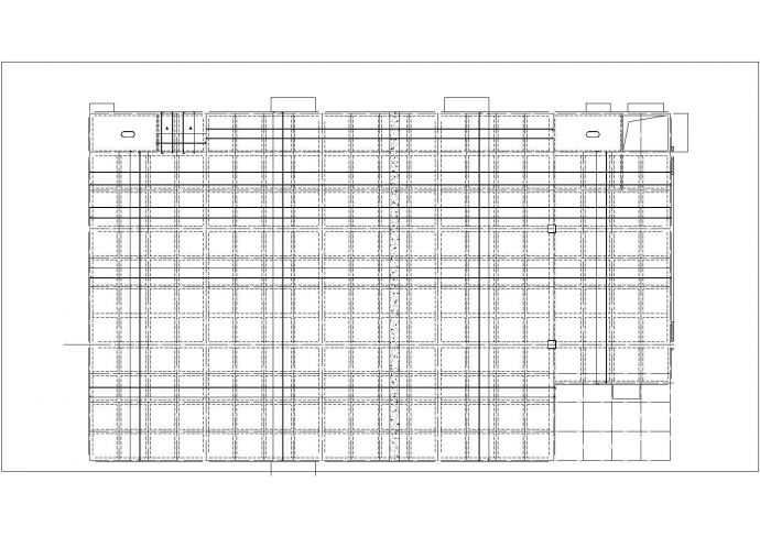 深圳市某大型工业厂区2层框架结构综合办公楼全套结构设计CAD图纸_图1