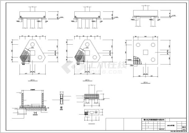 郑州市金水区某大型工厂2层框架结构厂房全套结构设计CAD图纸-图一