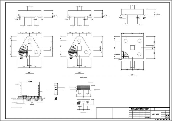 郑州市金水区某大型工厂2层框架结构厂房全套结构设计CAD图纸_图1