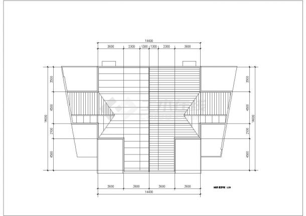 某多层框混结构住宅楼设计cad详细建筑施工图（含户型经济技术指标）-图一